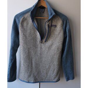 Patagonia Gray Blue Fleece Jacket Size S - Sustainable Outdoor Performance